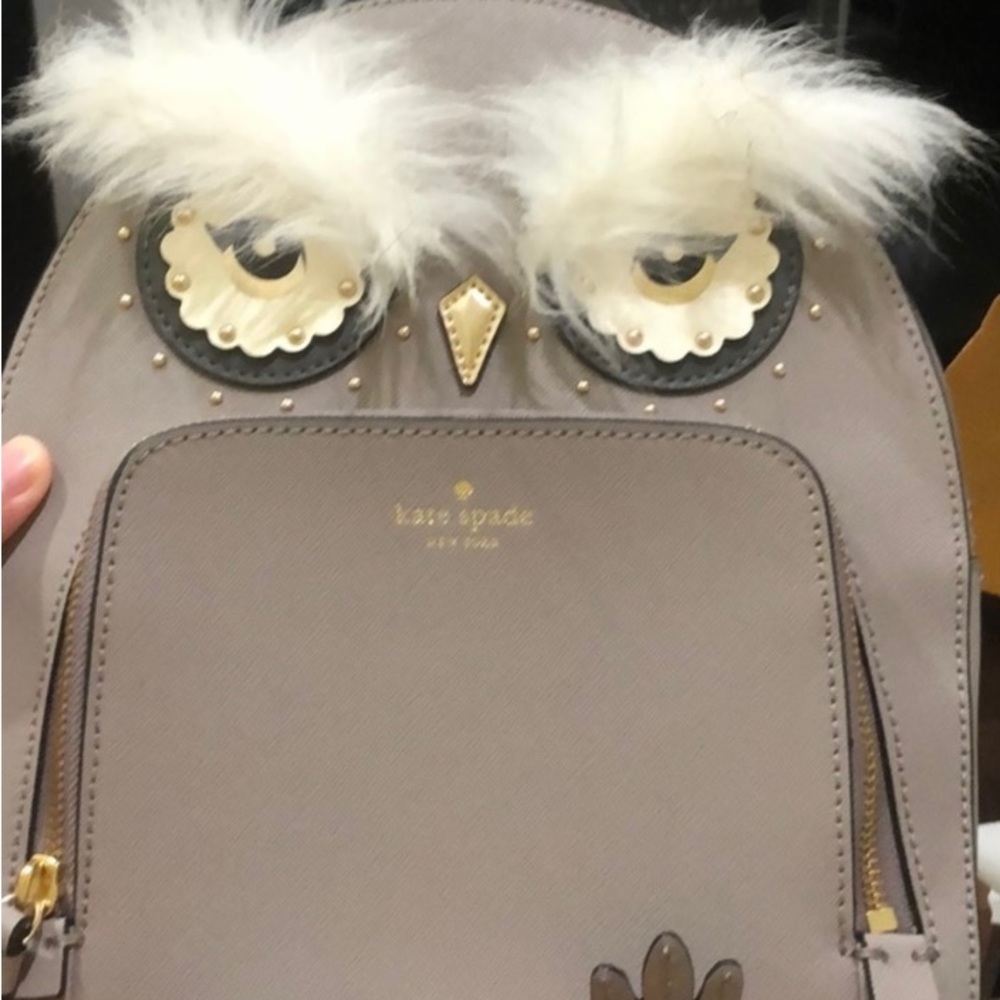 Kate spade owl backpack